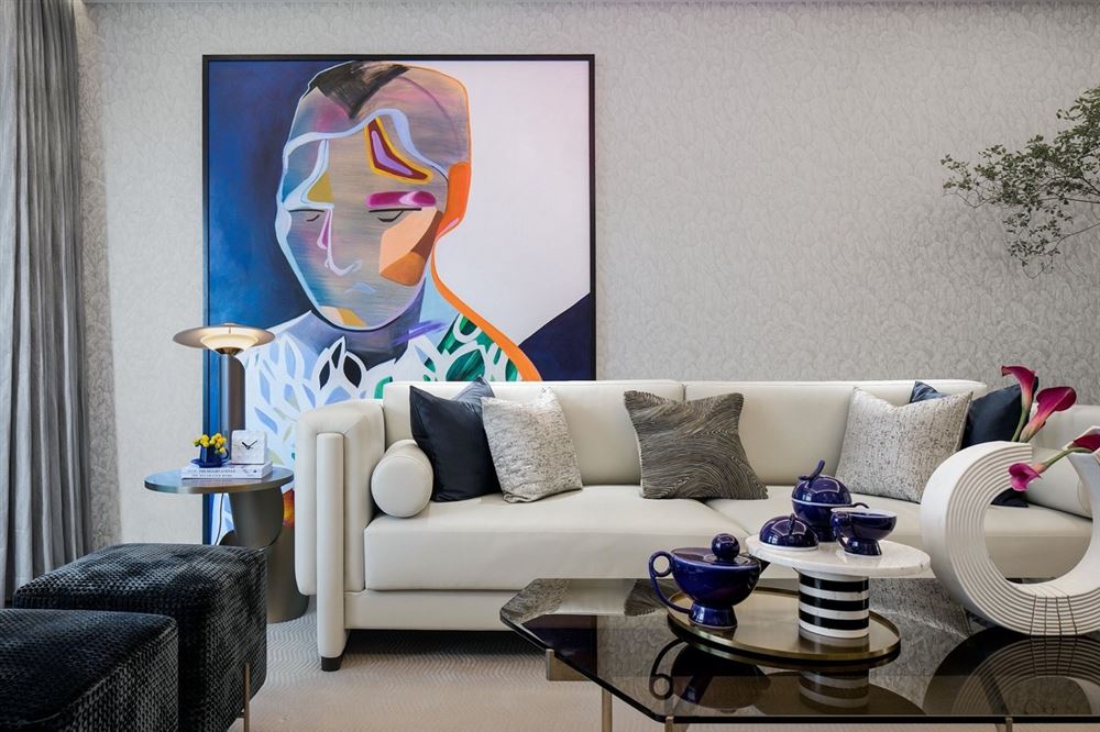 江門市春曉園新中式風(fēng)格三居室裝修案例