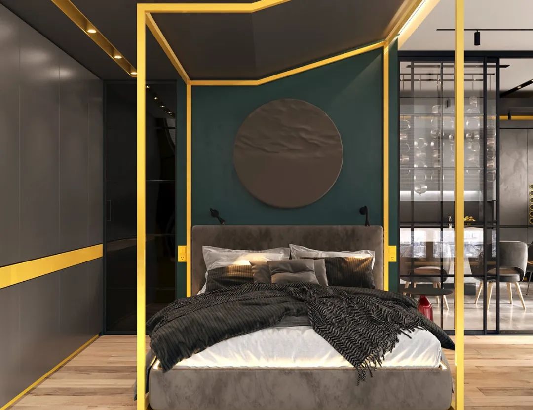 裝修公司混搭風格室內(nèi)裝修效果圖-臥室 裝修公司混搭風格室內(nèi)裝修效果圖-臥室