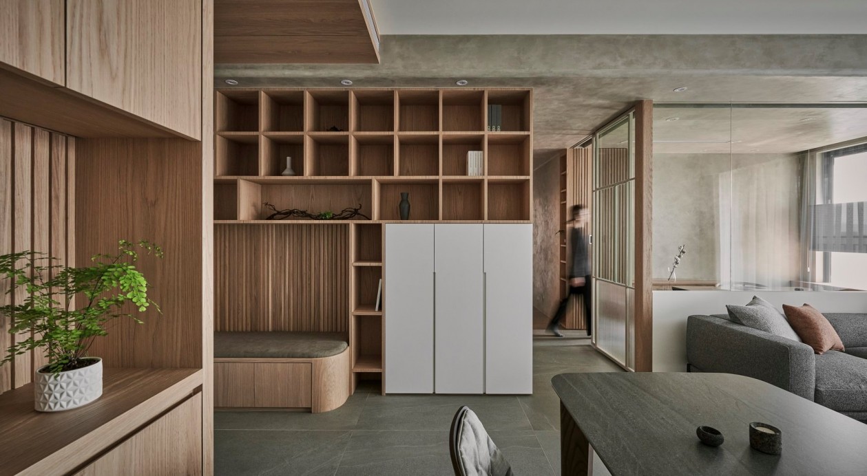 現(xiàn)代簡(jiǎn)約風(fēng)格室內(nèi)家裝案例效果圖-客廳走廊 現(xiàn)代簡(jiǎn)約風(fēng)格室內(nèi)家裝案例效果圖-客廳走廊