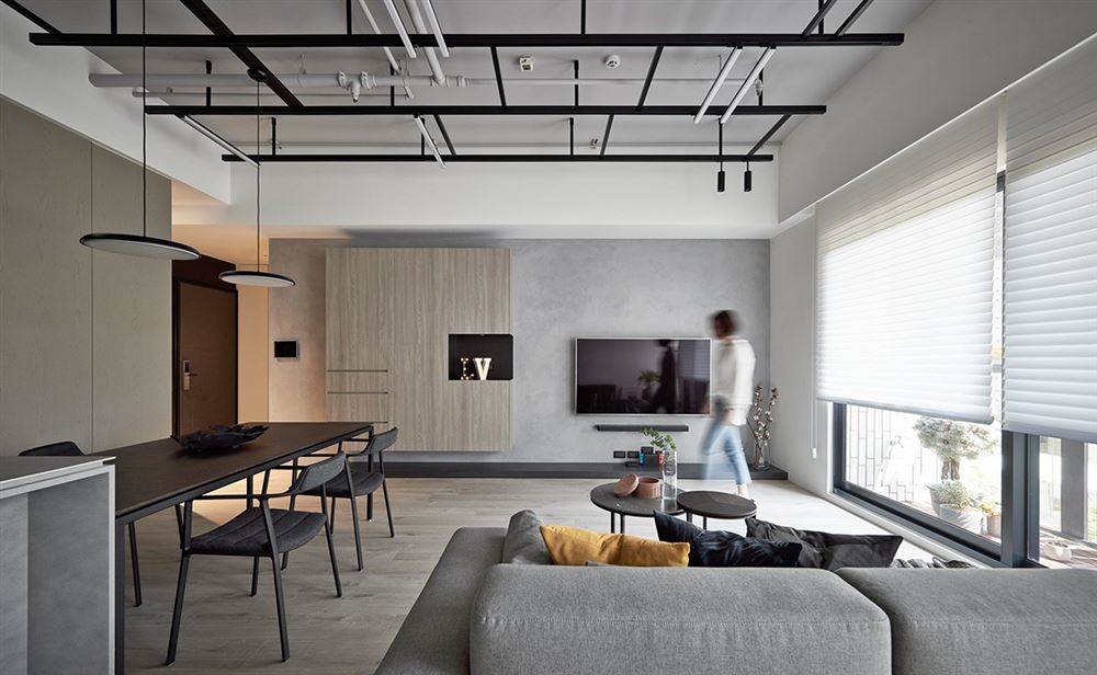 惠州市保利陽光城北歐風(fēng)格三居室裝修案例