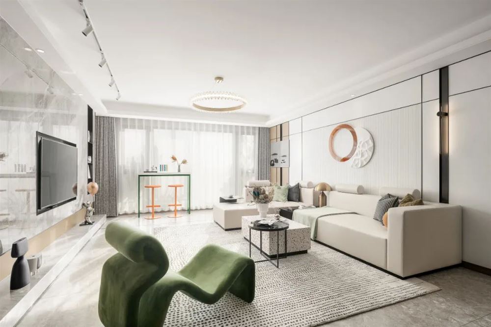 佛山市碧桂園南海悅城現(xiàn)代簡(jiǎn)約風(fēng)格三居室裝修案例