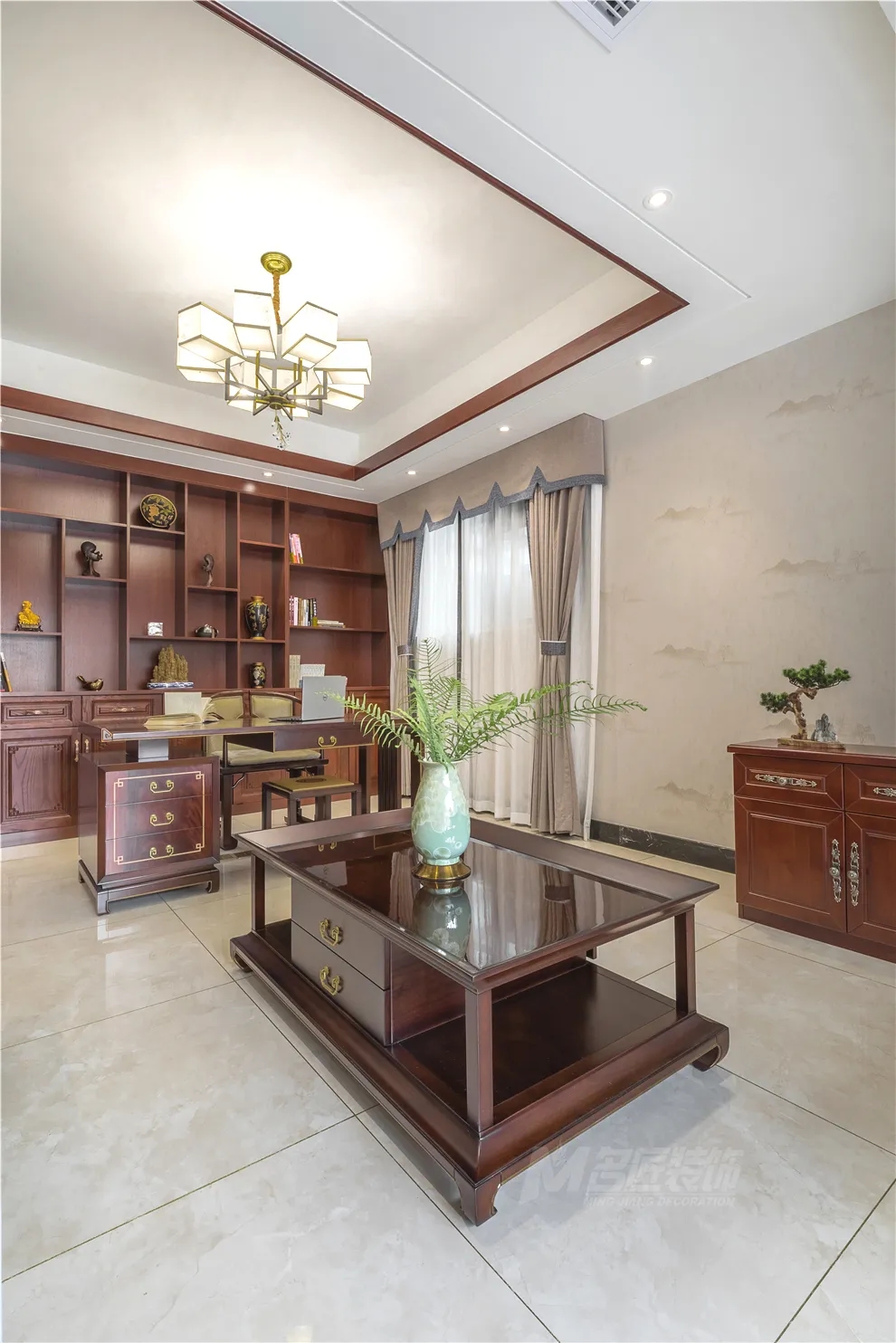 別墅大宅裝修設(shè)計-書房 別墅大宅裝修設(shè)計-書房