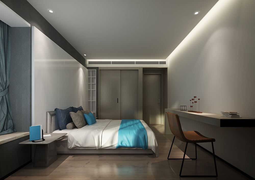 廣州市恒創(chuàng)恒?；▓@現(xiàn)代簡(jiǎn)約風(fēng)格四居室裝修案例