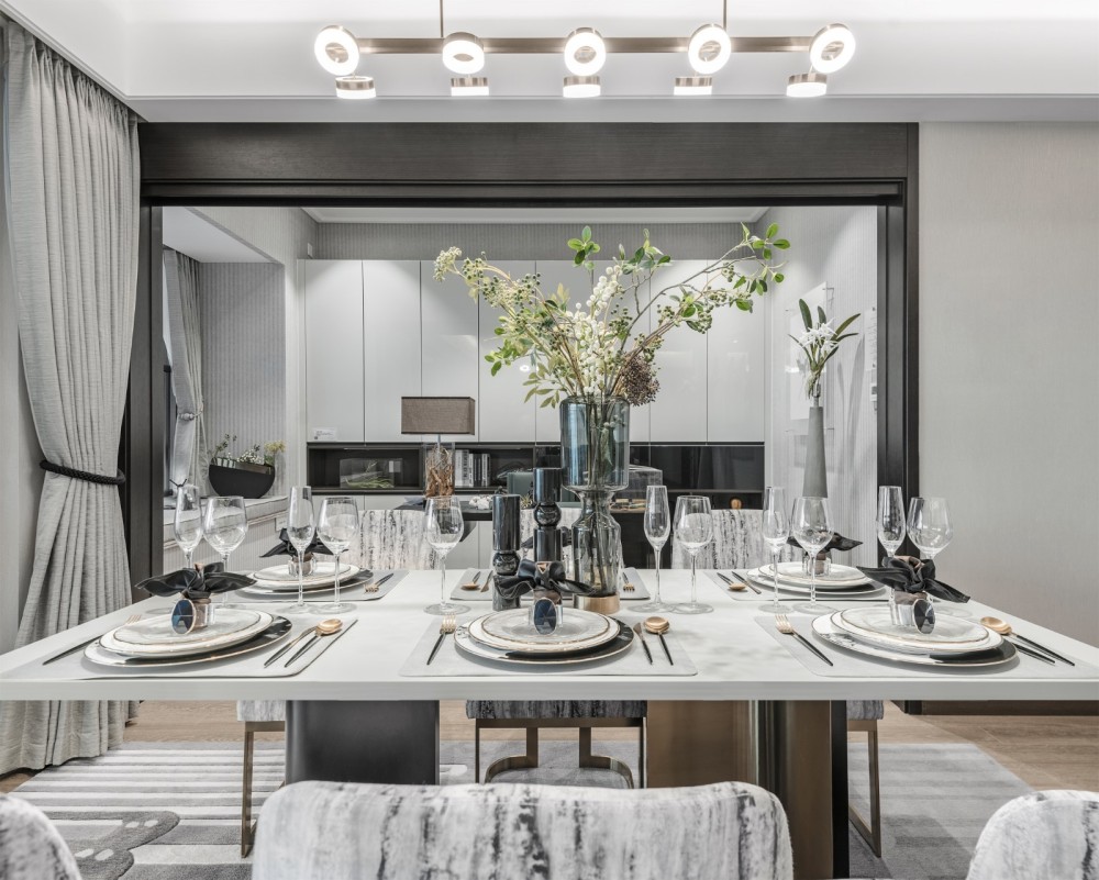 現(xiàn)代簡約風格室內(nèi)設計家裝案例-餐廳 現(xiàn)代簡約風格室內(nèi)設計家裝案例-餐廳