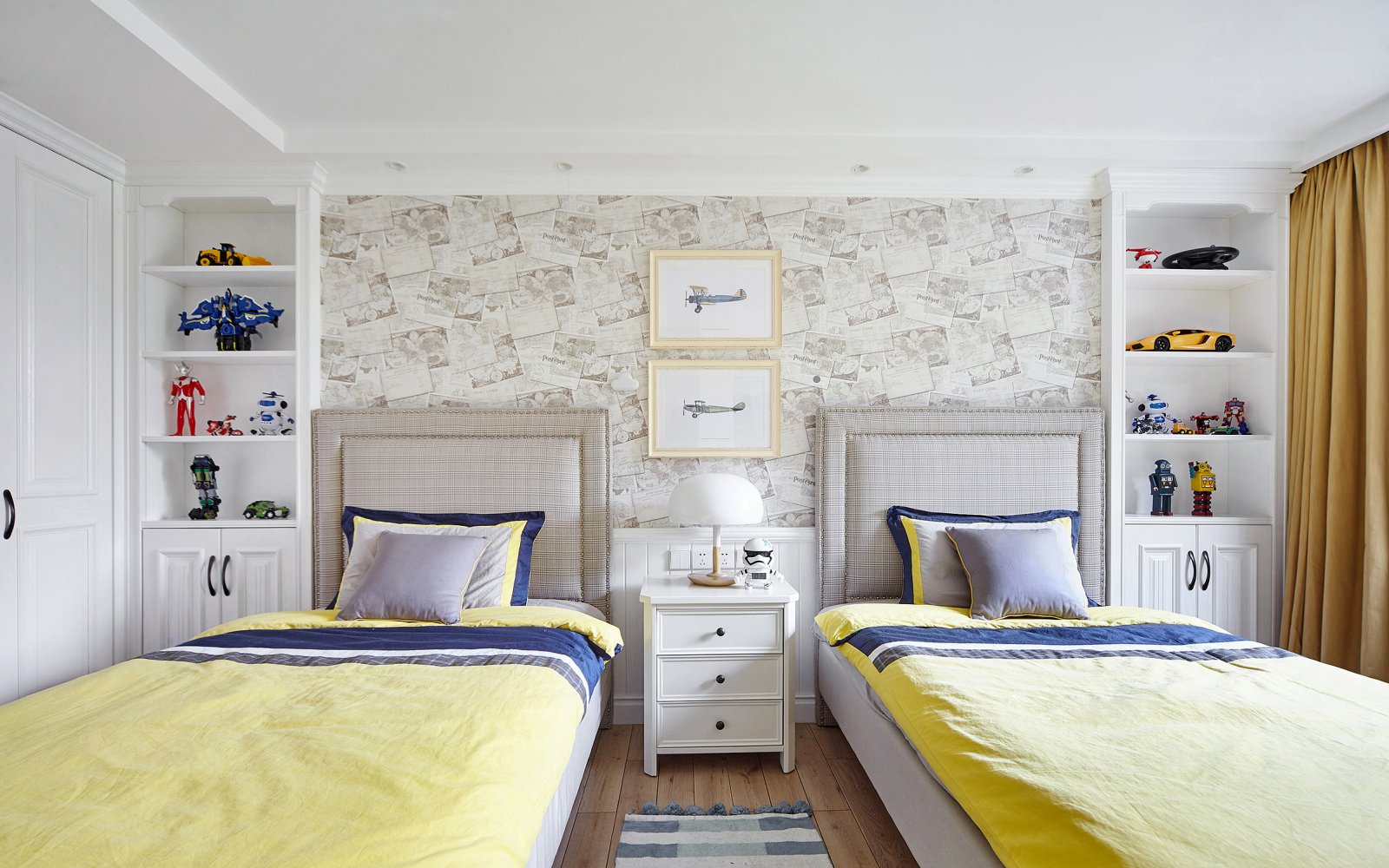 簡歐輕奢風格家裝設計室內裝修效果圖-兒童房 簡歐輕奢風格家裝設計室內裝修效果圖-兒童房