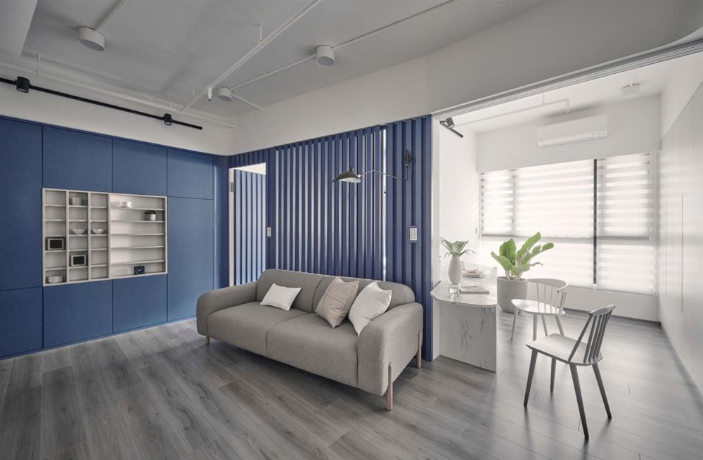 佛山市保利玥府現(xiàn)代簡約風格三居室裝修案例