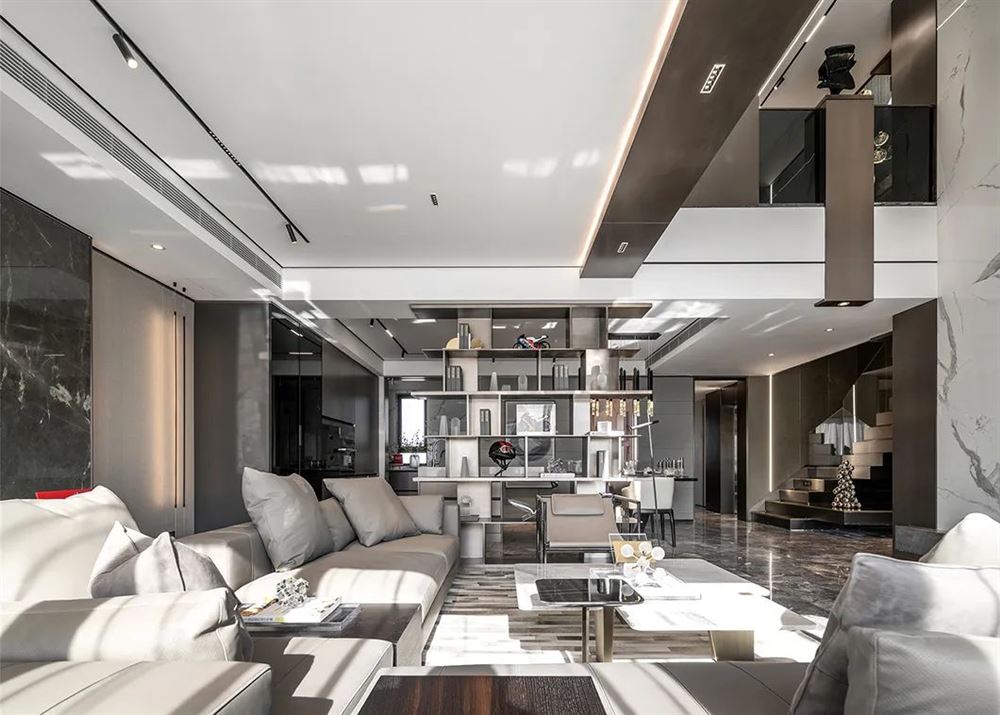 佛山市金茂碧桂園正榮府輕奢風格別墅裝修案例