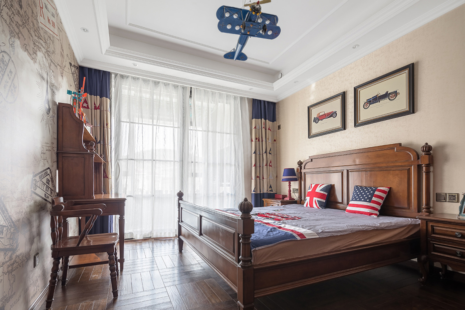 新古典風(fēng)格家裝設(shè)計室內(nèi)裝修效果圖-次臥 新古典風(fēng)格家裝設(shè)計室內(nèi)裝修效果圖-次臥