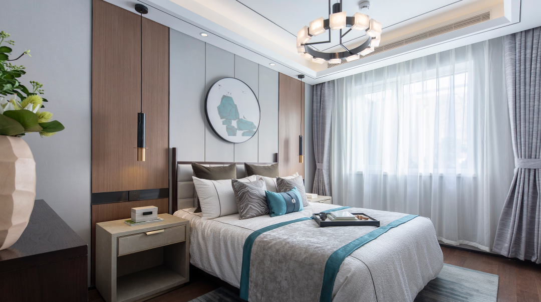 新中式風(fēng)格室內(nèi)設(shè)計家裝案例-次臥 新中式風(fēng)格室內(nèi)設(shè)計家裝案例-次臥