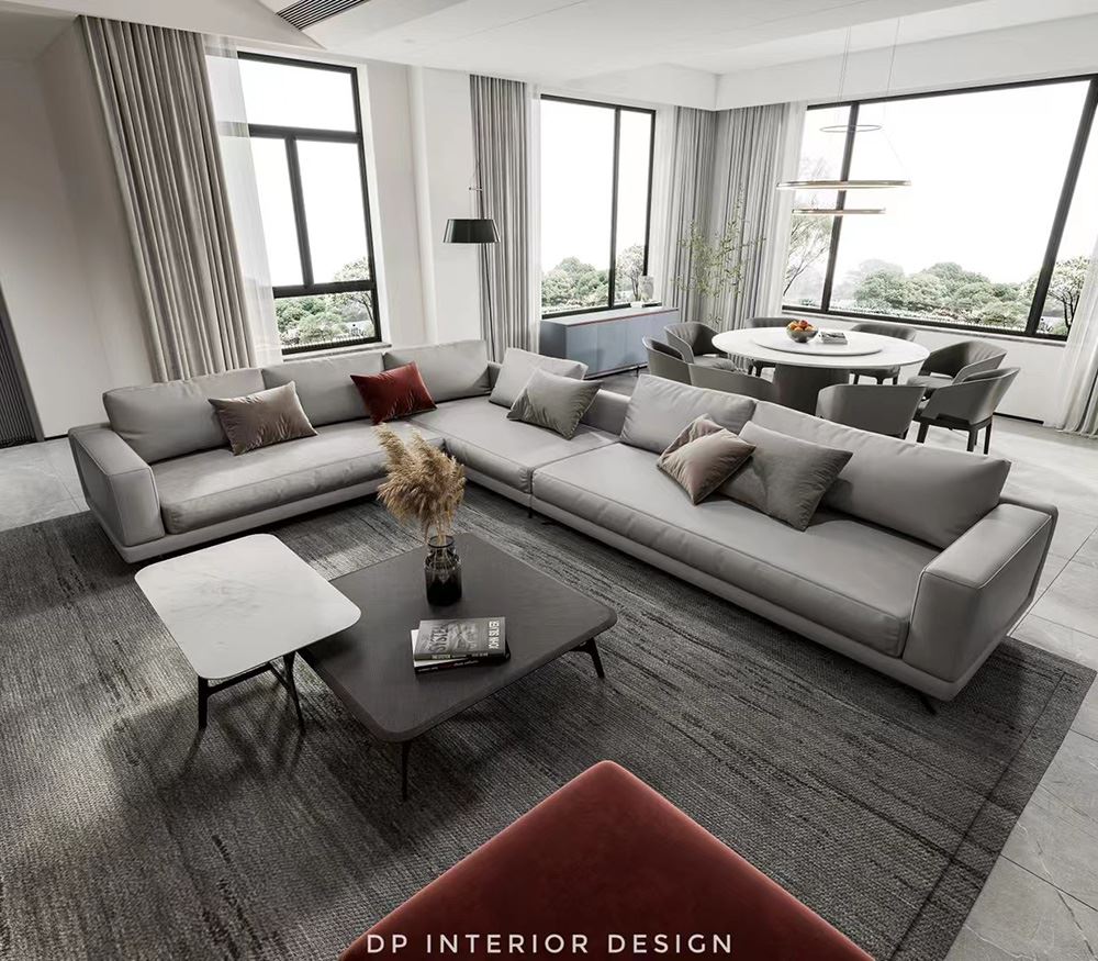 佛山市美的鷺湖森林度假區(qū)輕奢風(fēng)格別墅裝修案例