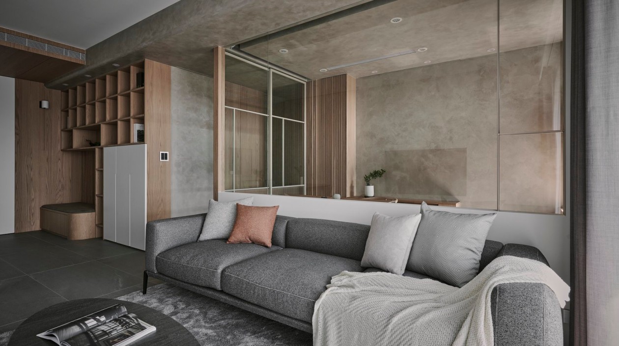 現(xiàn)代簡(jiǎn)約風(fēng)格室內(nèi)家裝案例效果圖-客廳 現(xiàn)代簡(jiǎn)約風(fēng)格室內(nèi)家裝案例效果圖-客廳