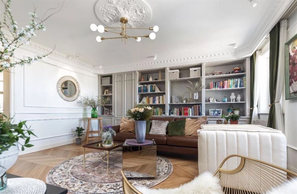 江門市恩平錦江花城歐式風(fēng)格三居室裝修案例