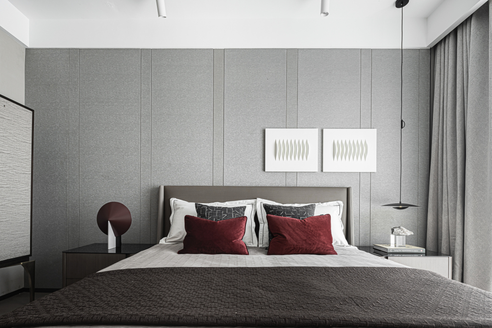 現(xiàn)代簡約風格室內家裝案例效果圖-次臥 現(xiàn)代簡約風格室內家裝案例效果圖-次臥