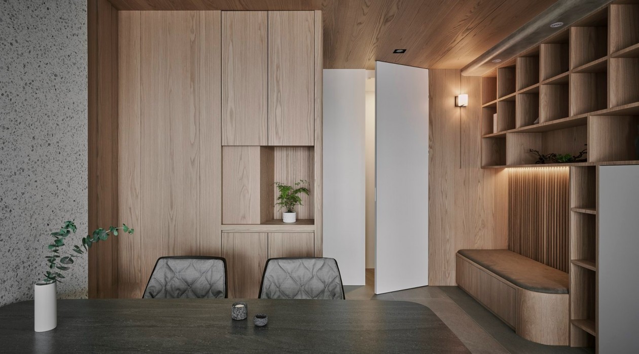 現(xiàn)代簡(jiǎn)約風(fēng)格室內(nèi)家裝案例效果圖-玄關(guān) 現(xiàn)代簡(jiǎn)約風(fēng)格室內(nèi)家裝案例效果圖-玄關(guān)