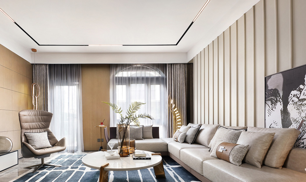 現(xiàn)代前衛(wèi)風(fēng)格別墅家裝案例效果圖-休息廳 現(xiàn)代前衛(wèi)風(fēng)格別墅家裝案例效果圖-休息廳