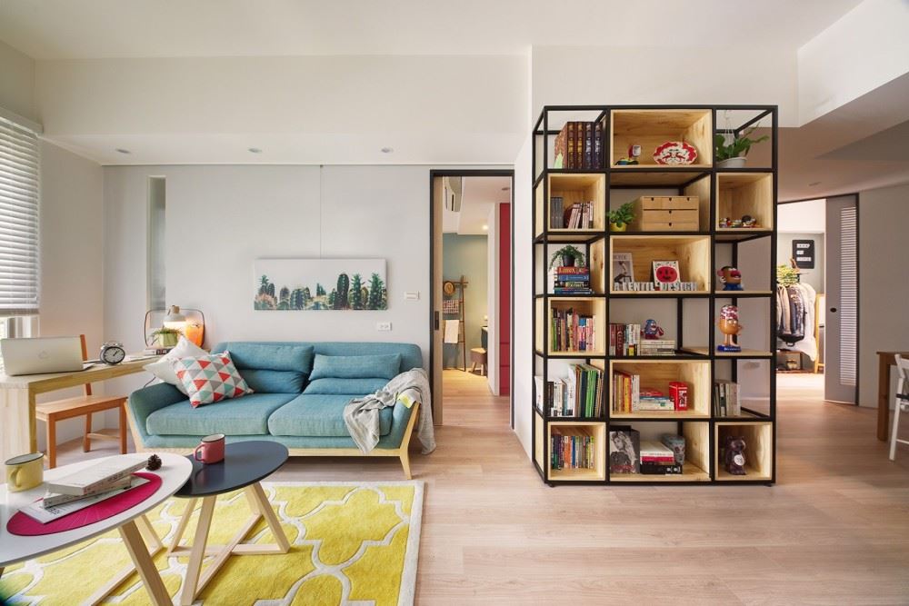 臺州市鑫磊·城市之星現(xiàn)代風格二居室裝修案例