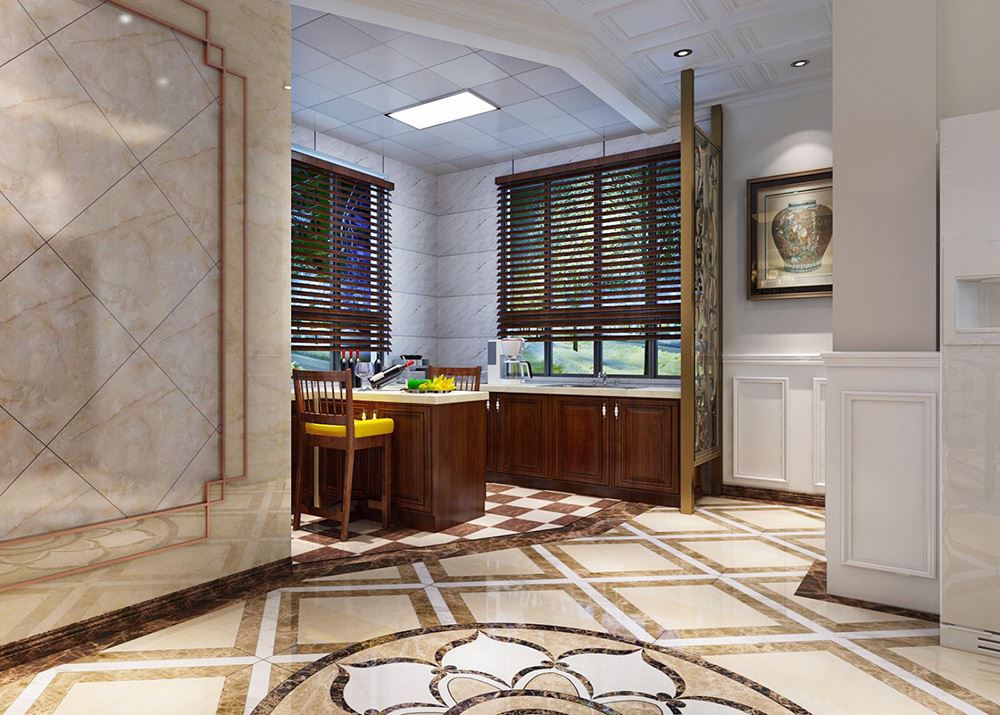 江門(mén)市恩平碧桂園田園風(fēng)格別墅裝修案例