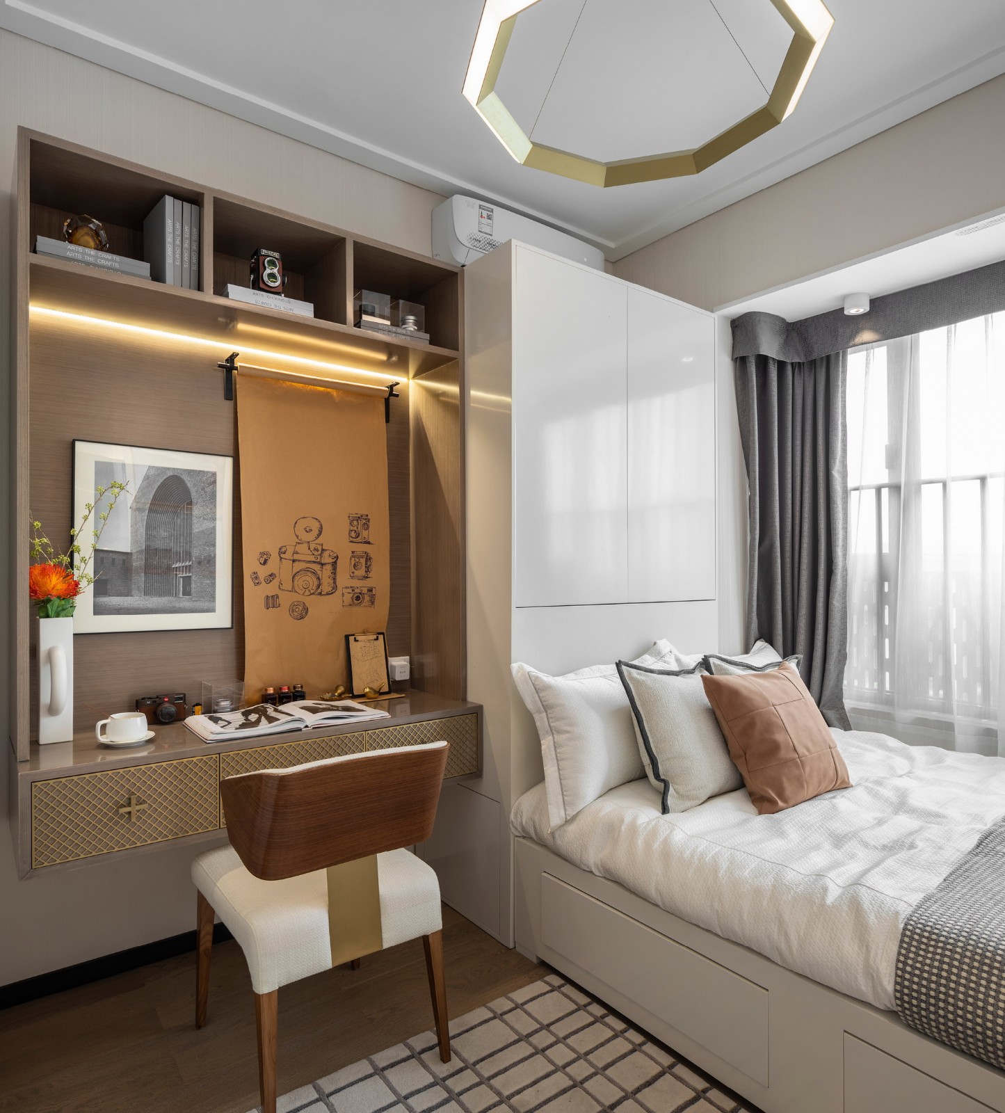 現(xiàn)代簡(jiǎn)約風(fēng)格室內(nèi)設(shè)計(jì)家裝案例-書(shū)房 現(xiàn)代簡(jiǎn)約風(fēng)格室內(nèi)設(shè)計(jì)家裝案例-書(shū)房