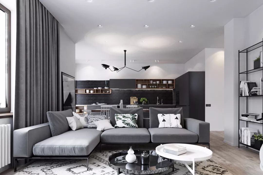 佛山裝修公司現(xiàn)代極簡(jiǎn)風(fēng)格復(fù)式裝修效果圖-客廳 佛山裝修公司現(xiàn)代極簡(jiǎn)風(fēng)格復(fù)式裝修效果圖-客廳