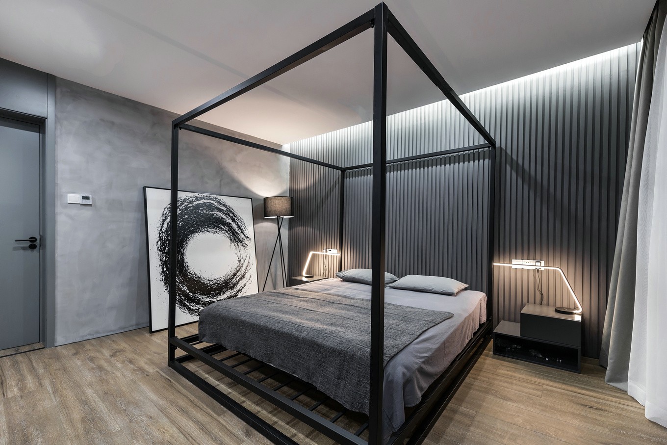 裝修案例現(xiàn)代簡(jiǎn)約風(fēng)格室內(nèi)裝修效果圖-主臥 裝修案例現(xiàn)代簡(jiǎn)約風(fēng)格室內(nèi)裝修效果圖-主臥