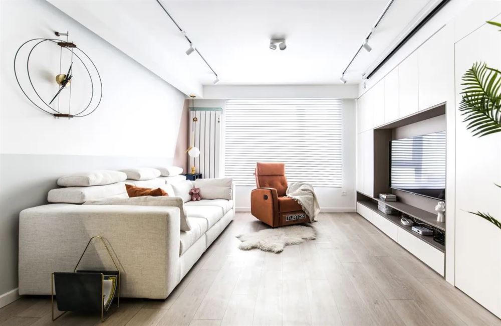 湛江市廉江碧桂園輕奢風(fēng)格三居室裝修案例