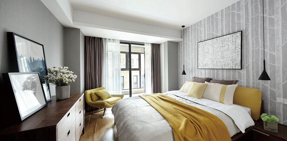 南寧保利領(lǐng)秀前城三居145平米北歐風(fēng)格室內(nèi)裝修案例-臥室 南寧保利領(lǐng)秀前城三居145平米北歐風(fēng)格室內(nèi)裝修案例-臥室