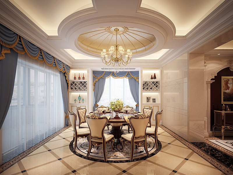潮州市碧桂園·天璽灣(潮州)輕奢風(fēng)格別墅裝修案例