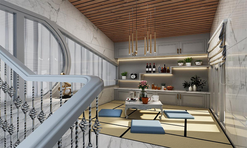 現(xiàn)代簡約風格別墅裝修設(shè)計效果圖-碧桂園別墅380平米-別墅茶室裝修設(shè)計 現(xiàn)代簡約風格別墅裝修設(shè)計效果圖-碧桂園別墅380平米-別墅茶室裝修設(shè)計