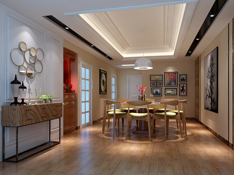 佛山市高明鈞明城現(xiàn)代風(fēng)格四居室裝修案例