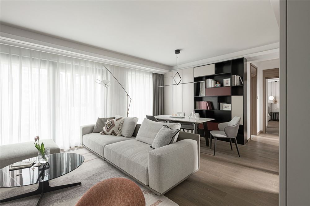 佛山市鵬瑞&middot;三龍灣1號現(xiàn)代簡約風(fēng)格三居室裝修案例