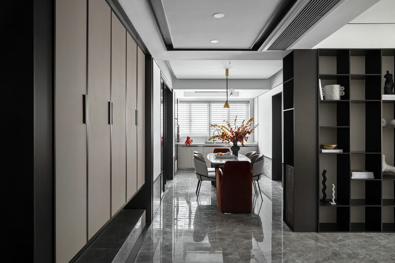 裝修案例現(xiàn)代簡約風(fēng)格室內(nèi)裝修效果圖-餐廳 裝修案例現(xiàn)代簡約風(fēng)格室內(nèi)裝修效果圖-餐廳