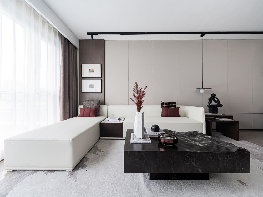 佛山市時(shí)代南灣現(xiàn)代簡(jiǎn)約風(fēng)格三居室裝修案例