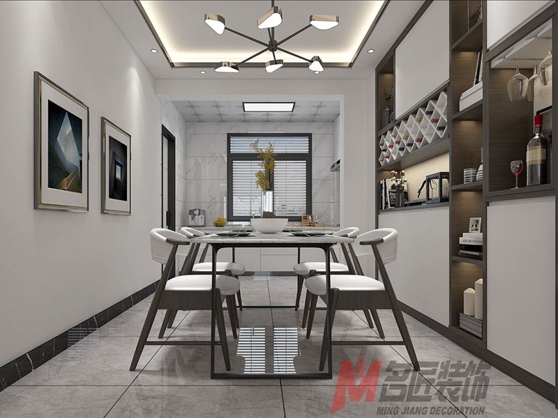 自貢市泰豐國際城一期現(xiàn)代簡約風(fēng)格平層裝修案例