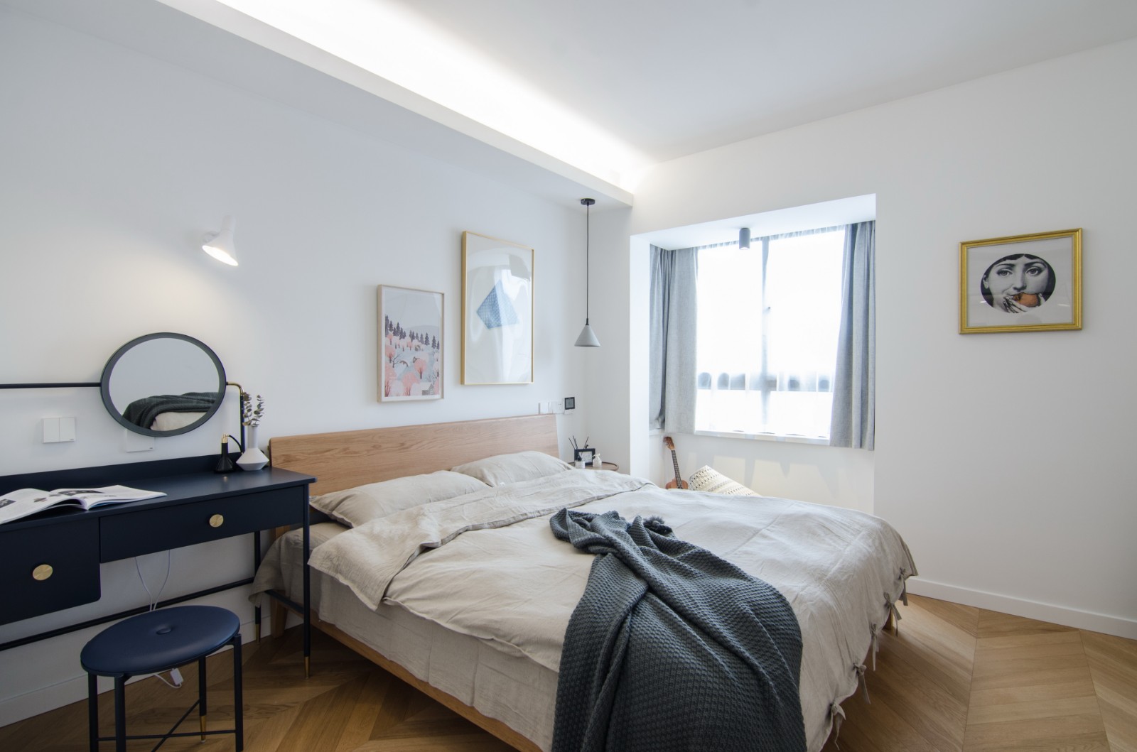 現(xiàn)代簡(jiǎn)約風(fēng)格家裝設(shè)計(jì)室內(nèi)裝修效果圖-臥室 現(xiàn)代簡(jiǎn)約風(fēng)格家裝設(shè)計(jì)室內(nèi)裝修效果圖-臥室