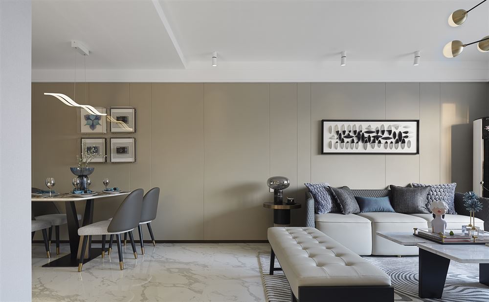 佛山市招商城市主場(chǎng)其他四居室裝修案例