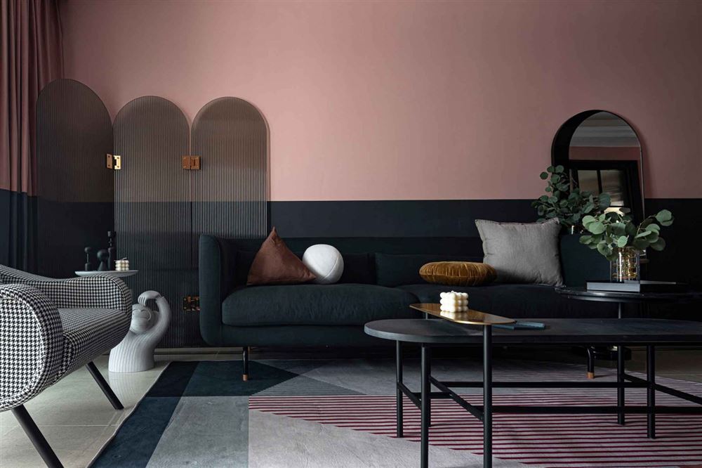 江門市幸福新村輕奢風(fēng)格三居室裝修案例