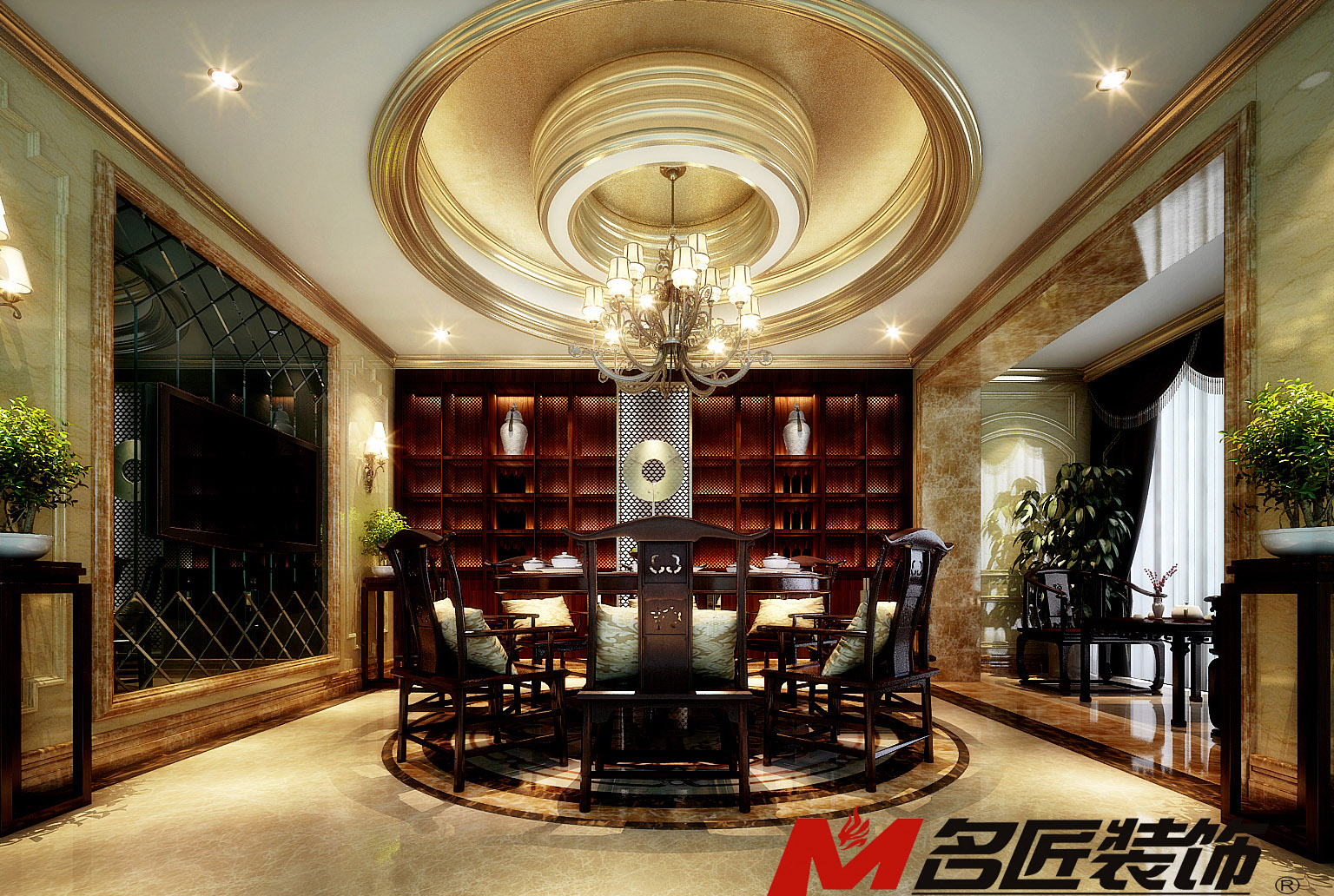 佛山市中建順控·云熙悅城歐式風格別墅裝修案例