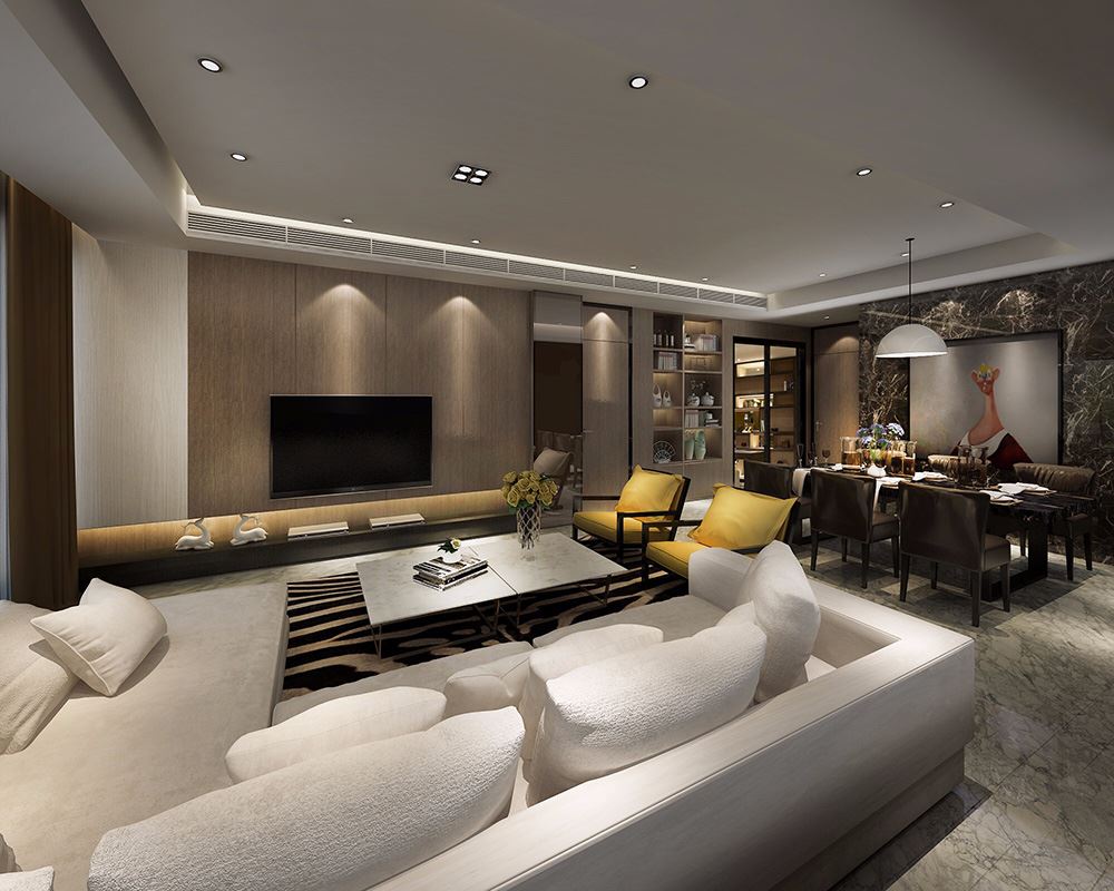 佛山市廣佛新世界花園洋房現(xiàn)代簡約風(fēng)格別墅裝修案例