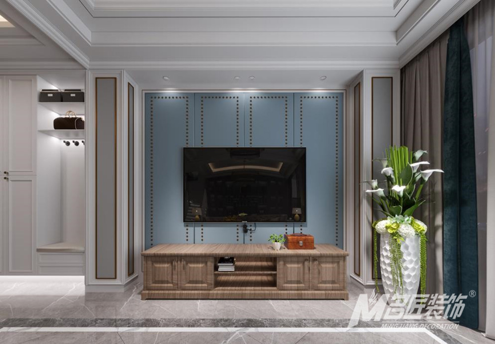 別墅裝修設(shè)計(jì)美式輕奢風(fēng)格-客廳 別墅裝修設(shè)計(jì)美式輕奢風(fēng)格-客廳