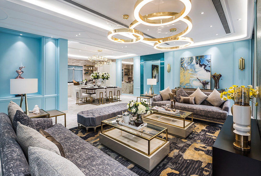 南寧鳳嶺佳園三居135平米歐式風(fēng)格室內(nèi)裝修案例-客廳 南寧鳳嶺佳園三居135平米歐式風(fēng)格室內(nèi)裝修案例-客廳