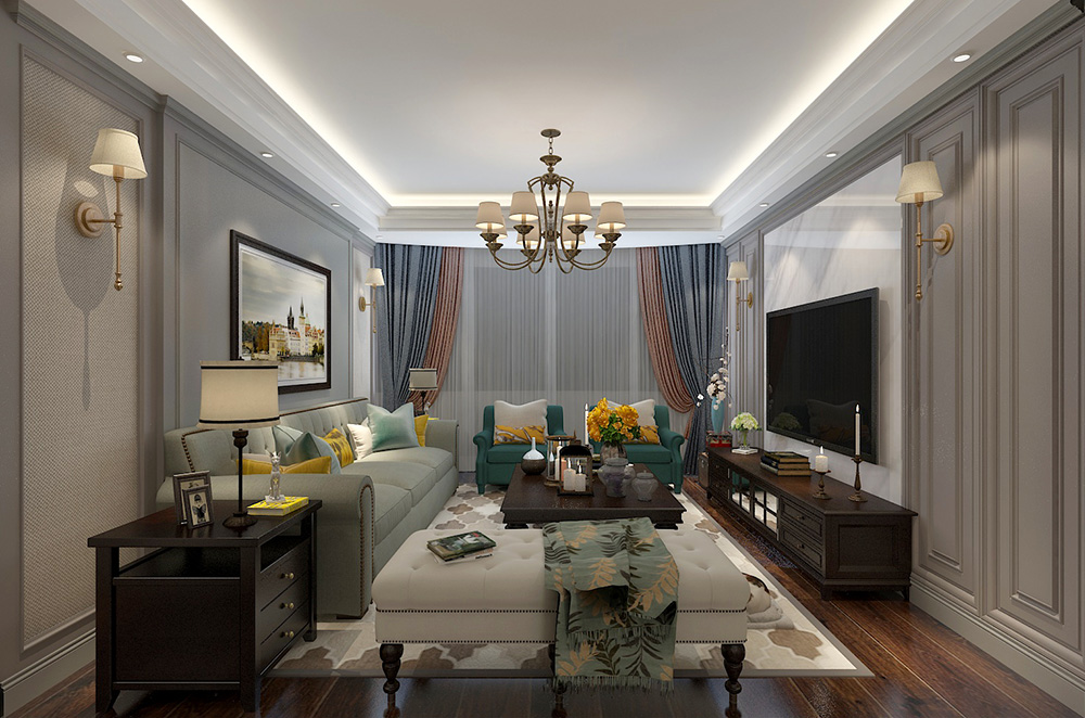 裝修公司簡(jiǎn)美風(fēng)格室內(nèi)裝修效果圖-客廳 裝修公司簡(jiǎn)美風(fēng)格室內(nèi)裝修效果圖-客廳