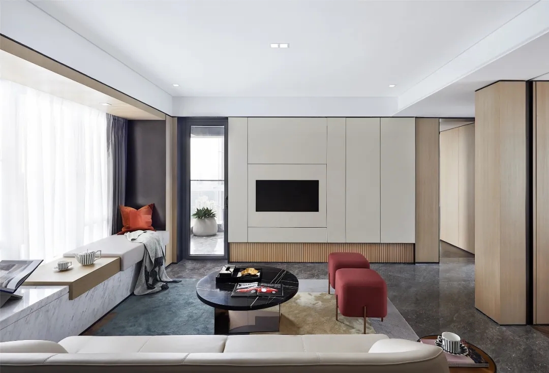 現(xiàn)代輕奢風(fēng)格室內(nèi)設(shè)計(jì)家裝案例-客廳 現(xiàn)代輕奢風(fēng)格室內(nèi)設(shè)計(jì)家裝案例-客廳