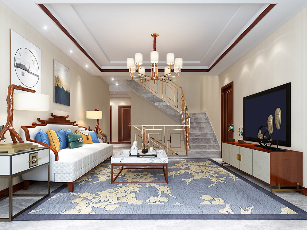 蘭花苑別墅680平米-中式風(fēng)格裝修案例二層休息區(qū) 蘭花苑別墅680平米-中式風(fēng)格裝修案例二層休息區(qū)