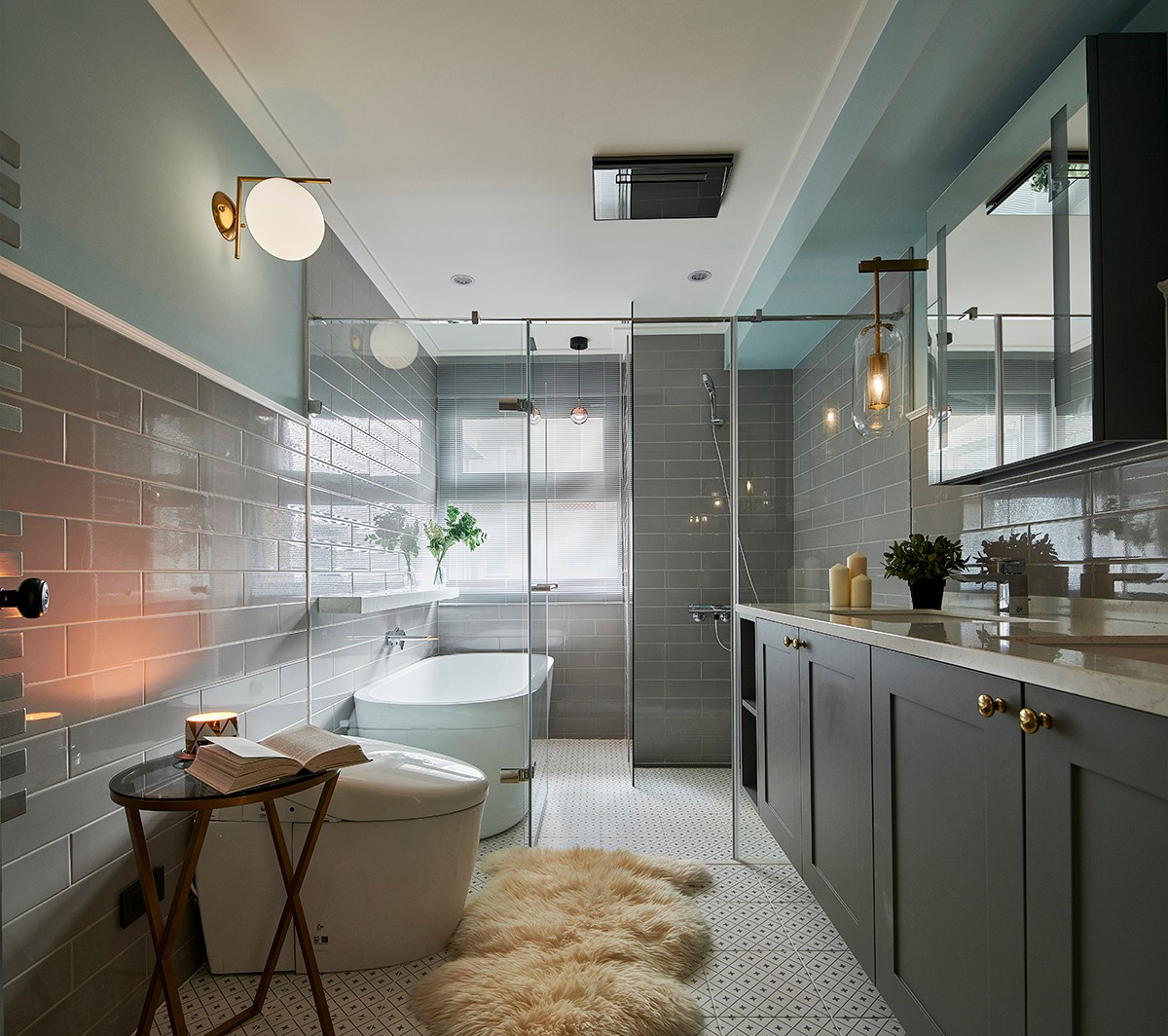 裝修案例美式風(fēng)格復(fù)式裝修效果圖-衛(wèi)生間 裝修案例美式風(fēng)格復(fù)式裝修效果圖-衛(wèi)生間