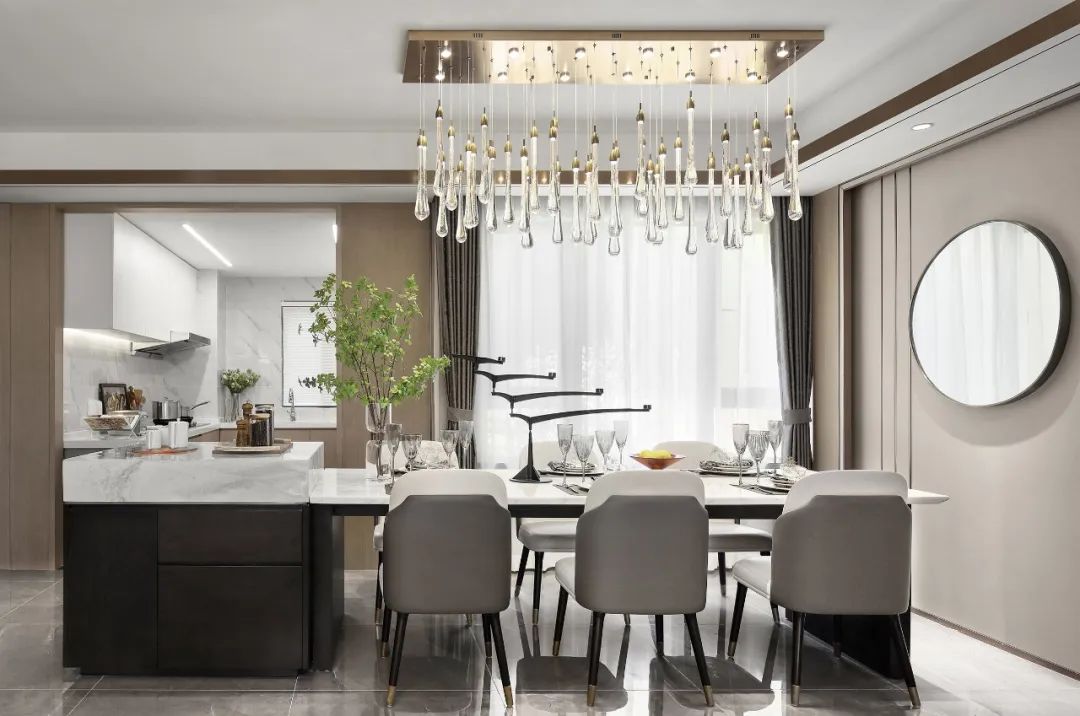 現(xiàn)代簡(jiǎn)歐風(fēng)格家裝設(shè)計(jì)室內(nèi)裝修效果圖-餐廳 現(xiàn)代簡(jiǎn)歐風(fēng)格家裝設(shè)計(jì)室內(nèi)裝修效果圖-餐廳