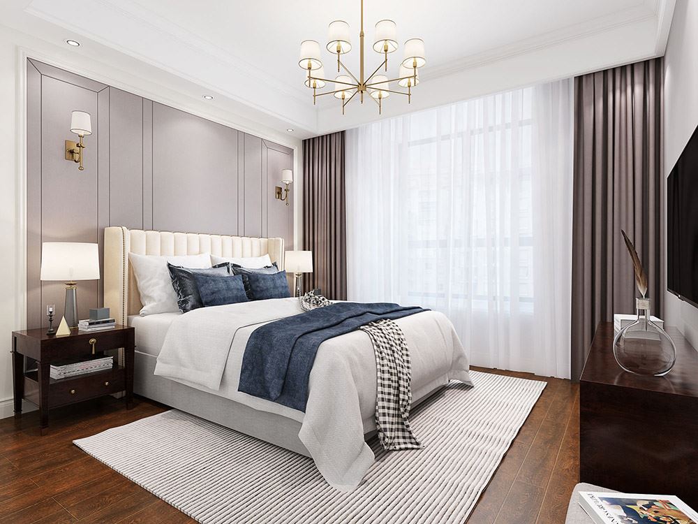 臺(tái)州市鉑金家園現(xiàn)代簡(jiǎn)約風(fēng)格二居室裝修案例