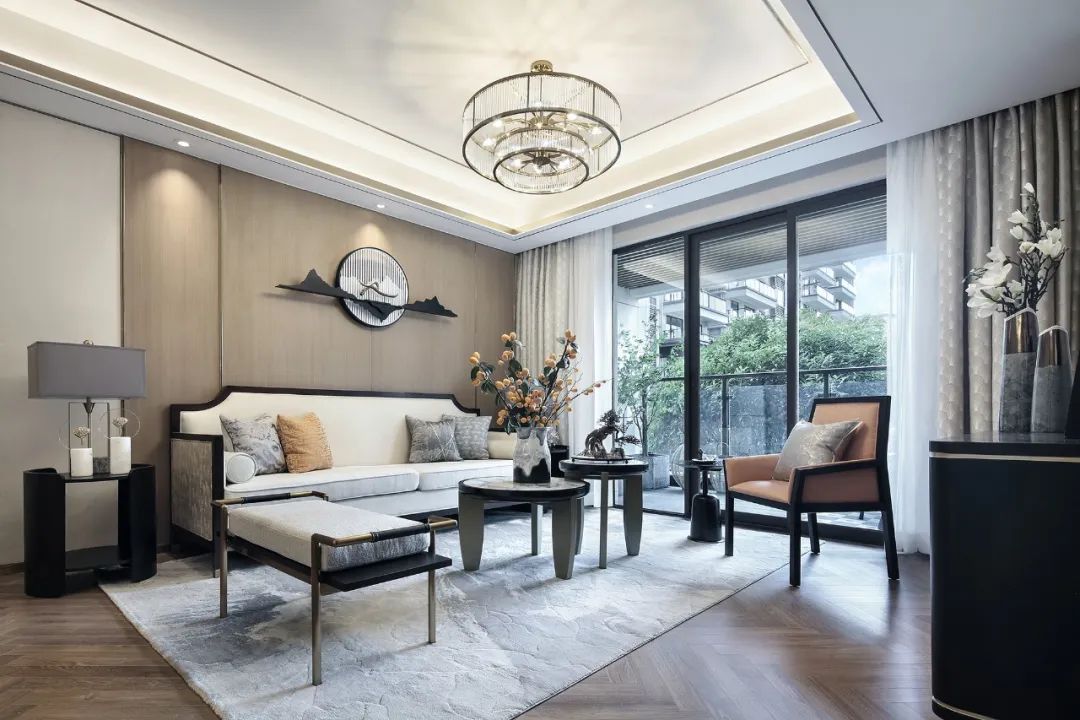 新中式風(fēng)格家裝設(shè)計室內(nèi)裝修效果圖-客廳 新中式風(fēng)格家裝設(shè)計室內(nèi)裝修效果圖-客廳