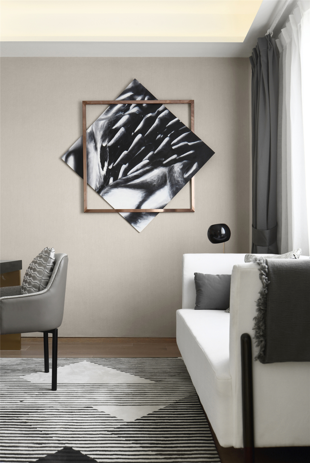 現(xiàn)代簡約風格室內(nèi)家裝案例效果圖-沙發(fā) 現(xiàn)代簡約風格室內(nèi)家裝案例效果圖-沙發(fā)