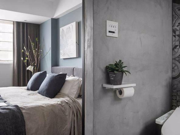 圓融廣場二居99平米北歐風(fēng)格裝修案例-主臥 圓融廣場二居99平米北歐風(fēng)格裝修案例-主臥