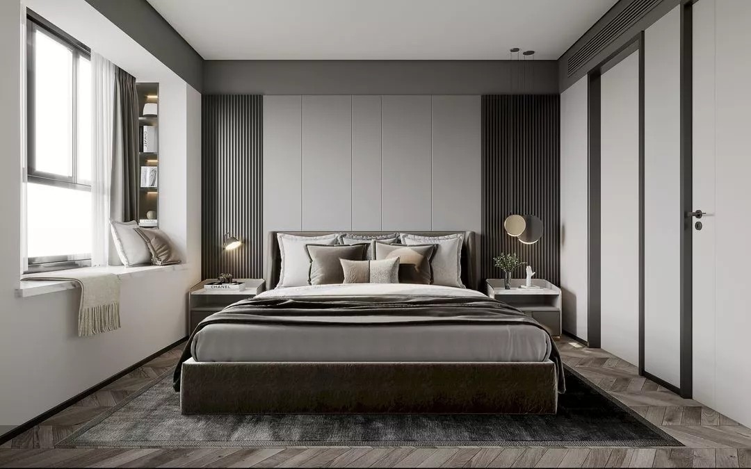 裝修公司現(xiàn)代簡約風(fēng)格室內(nèi)裝修效果圖-主臥 裝修公司現(xiàn)代簡約風(fēng)格室內(nèi)裝修效果圖-主臥